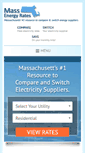 Mobile Screenshot of massenergyrates.com